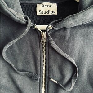 Acne Studios Black Hoodie - 2015 collection